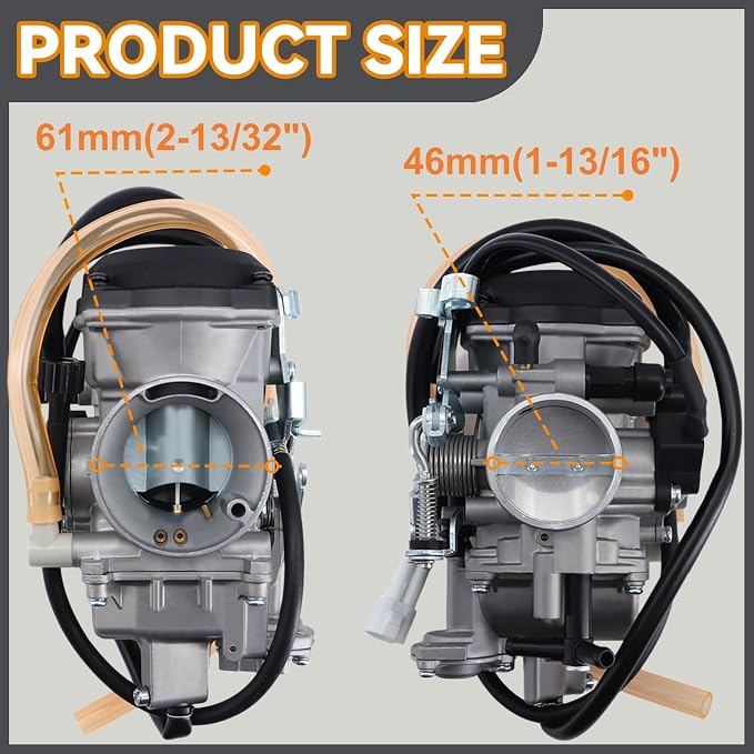 JIK Carburetor & Intake Manifold for Kawasaki Vulcan 1500 Classic VN1500 15003-1241 15003-1353