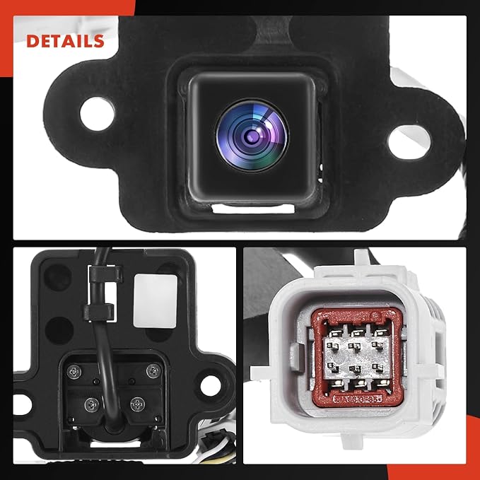A-Premium Park Assist Camera Rear View Backup Reverse Camera Compatible with Select Chevrolet & Cadillac Models - 2009-2013 Avalanche, 2009-2013 Escalade EXT