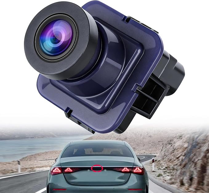 Backup Camera Rear View Parking Assist Camera 170° HD Night Vision for Ford F150 2010-2014,for Ford F150 Mustang 2015-2020,for Lincoln MKC 2015-2019 Replace EL3T-19G490-AA,EL3Z-19G490-D