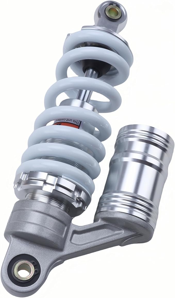 270mm 10.6in 800lbs Air Shock Absorber 11mm Spring Damper Shock Suspension Aluminum Alloy For 50cc 70cc 90cc 110cc 125cc Off Road Dirt Bike Pit Bike Motorcycle Parts