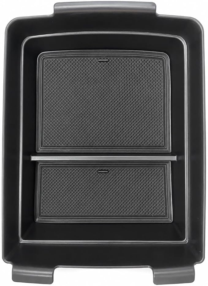 Center Console Organizer for 2027 Kia Telluride Console Armrest Tray (Double Layer) for 2027 Telluride (X-Line SX/X-PRO SX/SX Presitige/X-Line SX Presitige/X-PRO SX Presitige) Accessories
