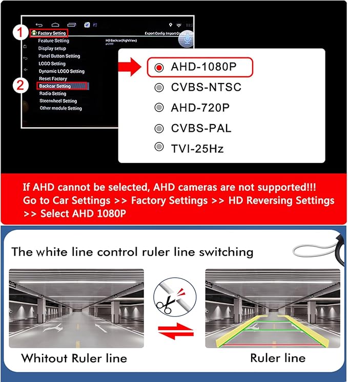 Vehicle Backup Camera CCD Compatible for Audi A4 A4L A3 S4 RS4 B9 for VW Lavida Plus Skoda Car Rear View Reverse Parking Fisheye Lens Car Trunk Handle Camera with Moving Guide Parking line