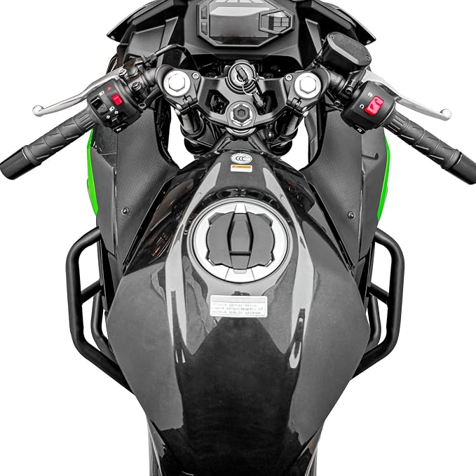 Motorcycle Engine Guard Highway Crash Bar Fit for Ninja 500 2024-2026 Ninja400 2018-2026 Ninja250 2018-2021 Stunt Cage Bumper Frame Falling Protector
