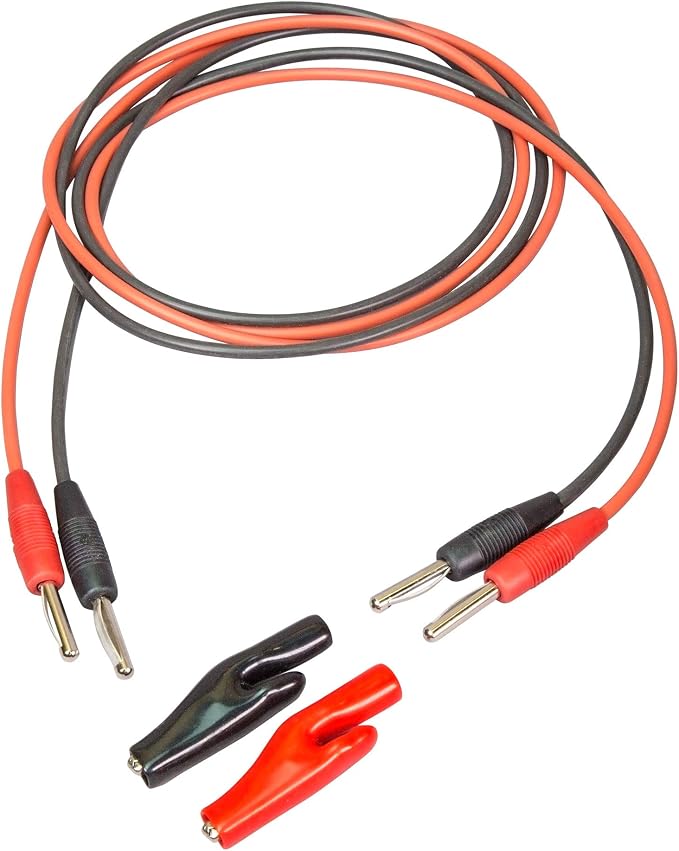 Tecmate Test Cable & Clip kit with 4mm connectors, TS-226