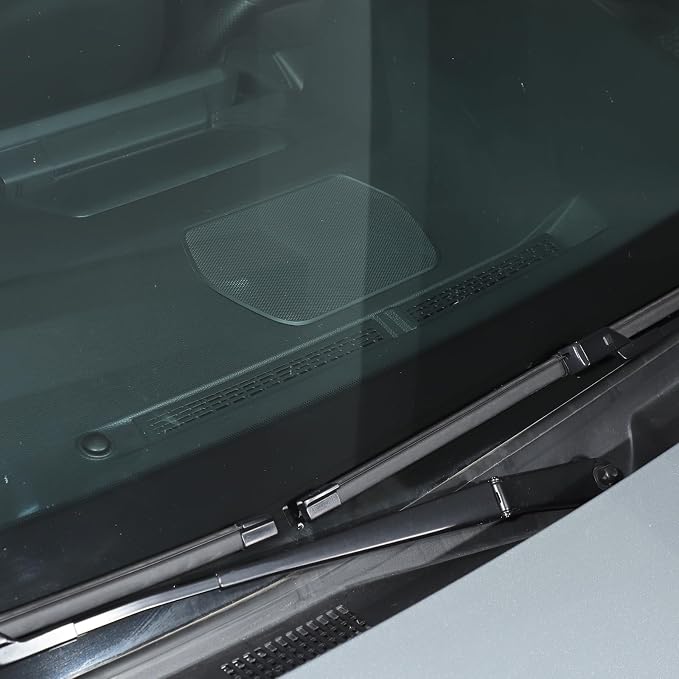 Daeiclru Center Console Dashboard Air Vent Grill Panel Cover Compatible with Toyota Tacoma 2024 2025, Air Outlet Anti-Blocking Trim Dashboard Grille Cover 4th Gen Tacoma Accessories (Middle)