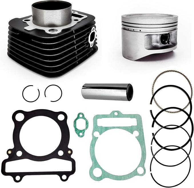 83mm Bore Cylinder Piston Gasket Kit For Yamaha Big Bear 400 Kodiak 400 YFM400 1993-2013 Repalce# 4GB-11310-00-00 1UY-11181-01-00 Cylinder Piston Gasket Top End Kit 4GB-11631-00-Y0