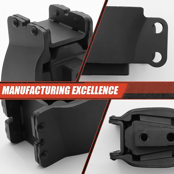 Isolator Engine Motor Mount Set Fit for Harley Dyna Super Glide Daytona Convertible Fat Bob FXDL Low Rider Street Bob FXD Wide Street FXDWG 1991-2017 Replaces 47583-90/B 47564-99 (Front & Rear)
