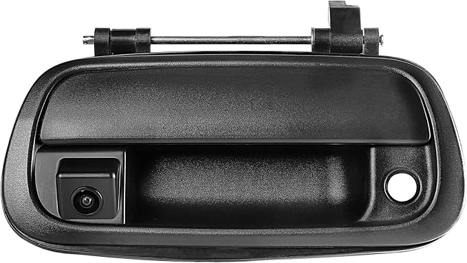 EWAY Tailgate Handle Backup Camera for Toyota Tundra 2000-2006 Reversing Camera Tailgate Liftgate Latch Handle Rear View Reverse Camera RCA Connector with Keyhole |Replaces# 69090-0C010 69090-0C030-C0