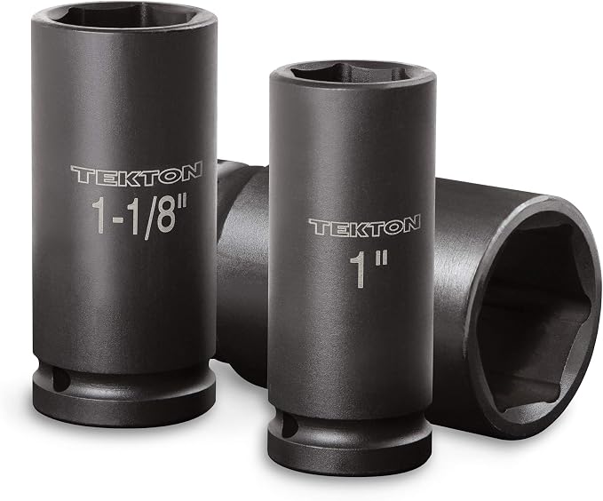 TEKTON 3/4 Inch Drive Impact Socket Set, 7-Piece | 4890