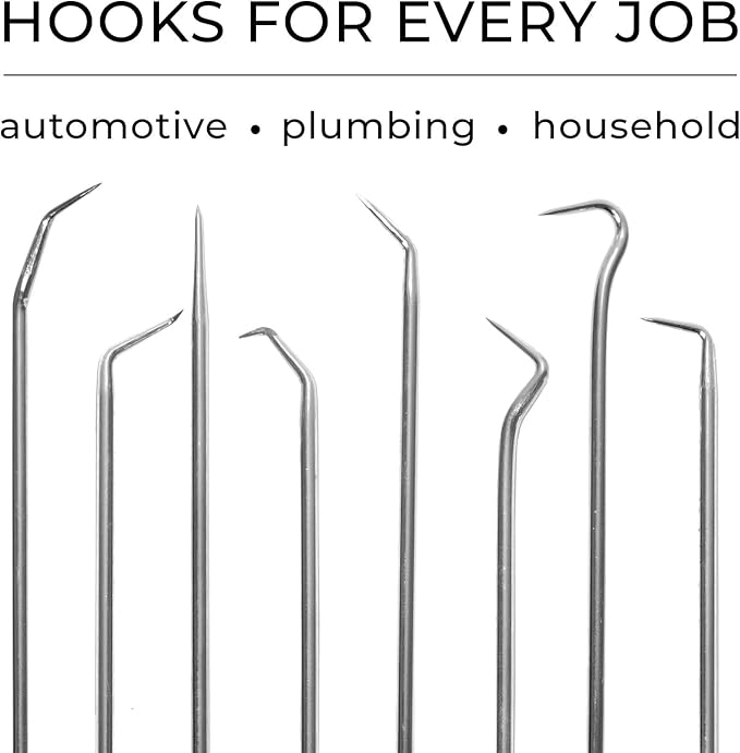VViViD REV Steel Hook Tool Set (8-Piece Thin)