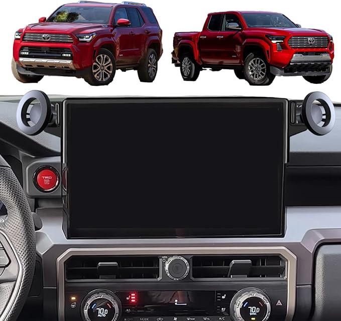 oricarmes car Phone Holder for Toyota 4Runner 2025 2026 Phone Mount for Toyota Tacoma 2024 2025 2026 Magnetic car Phone Mount for Tacoma/4Runner Accessories Include Driver and Passenger