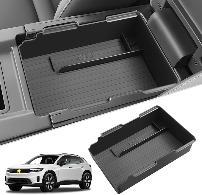 SKTU for 2024 2025 2026 Honda Prologue Center Console Organizer for 2024 2025 2026 Honda Prologue (EX/Touring/Elite) & ZDX Console Tray 2024 2025 2026 Prologue Accessories with Sunglasses Holder