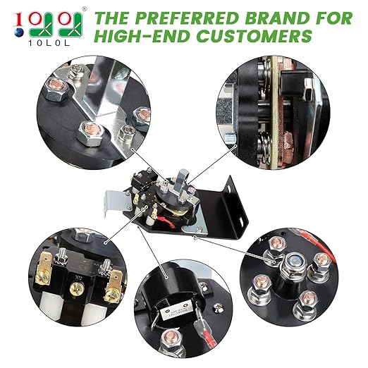10L0L 26326G01 Golf Cart Forward Reverse Switch Assembly for EZGO Marathon 1983-1986 Years 2 Cycle Gas Models, Electric 1977-1985 Models, F&R Switch Replace OEM# 26326-G01