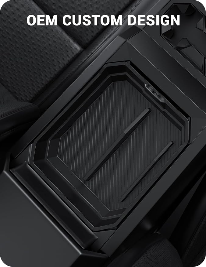 BASENOR Tesla Cybertruck Center Console Organizer and Cybertruck Trash Can