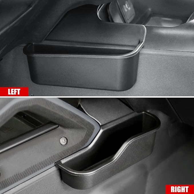 Mabett Storage Organizer Set for Ford Bronco 2025 2026 Accessories (Not for Manual Transmission and Bronco Sport) with Central Control Storage Set, Door Handle Storage Compatible with Ford Bronco