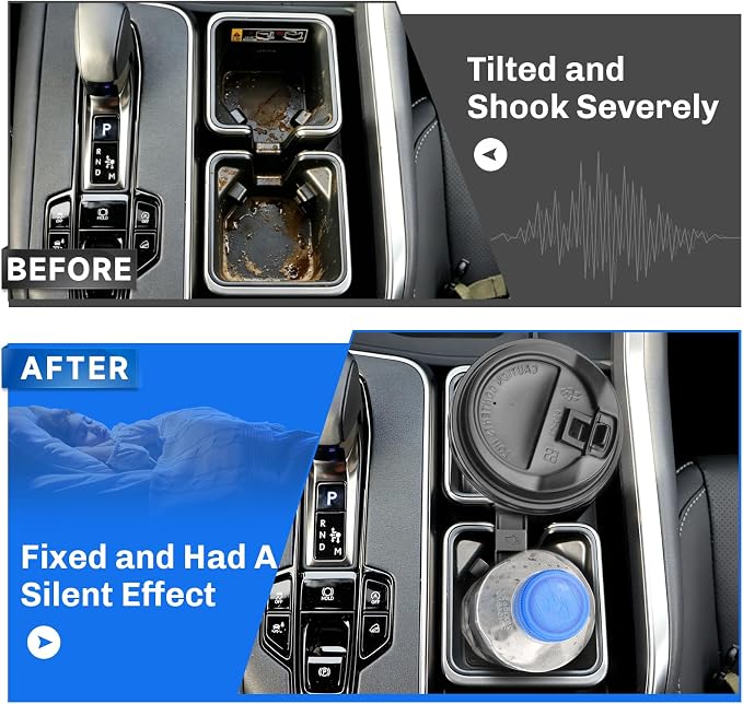 SXCY for 2025 2026 2027 Lexus TX Cup Holder Insert for 2025 2026 2027 Lexus TX Accessories Silicone Cup Holder Limiter 2024 2025 2026 2027 TX Console Drink Holder Mat Adapter Non-Slip Mat