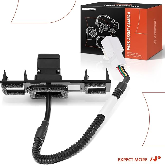 A-Premium Park Assist Camera Rear View Backup Reverse Camera Compatible with Select Toyota Models - 2011 2012 2013 2014 Sienna - Replace# 86790-45040