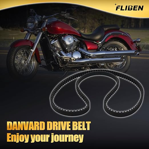 59011-0062 Chain Drive Belt Compatible with Kawasaki Vulcan 900 2006-2023,#59011-0021, 59011-0013,590110013, 590110021, 590110062