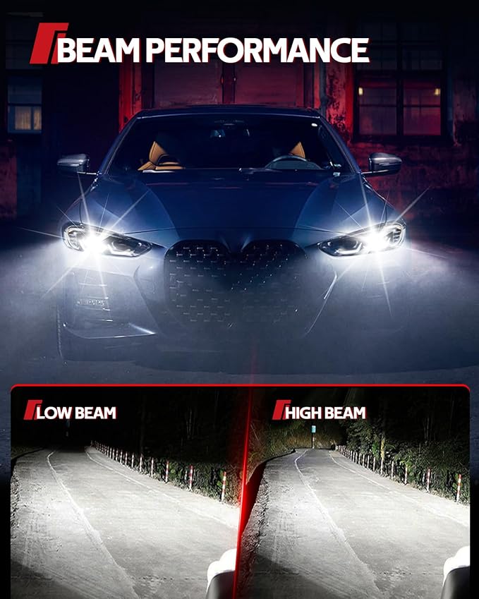 Torchbeam D2S HID Bulb - 35W 6000K Cool White Xenon HID Bulbs, 85122 66240 66040 66240CBI for HID Assembly, Pack of 2