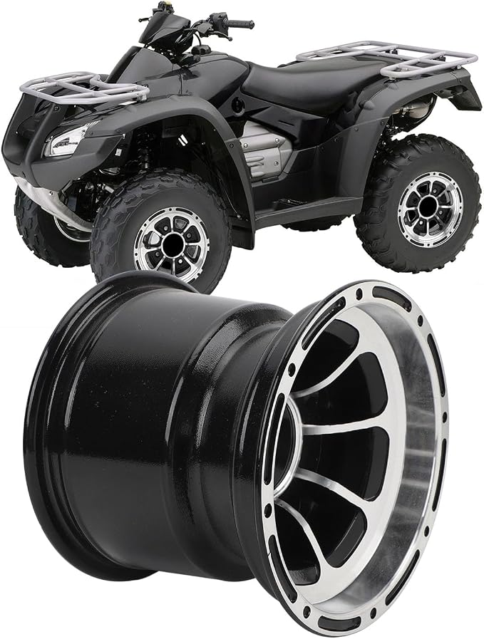 ATV Wheel Rim, 8 Inch, Aluminum Alloy, For ATV, Go Kart, Golf Cart