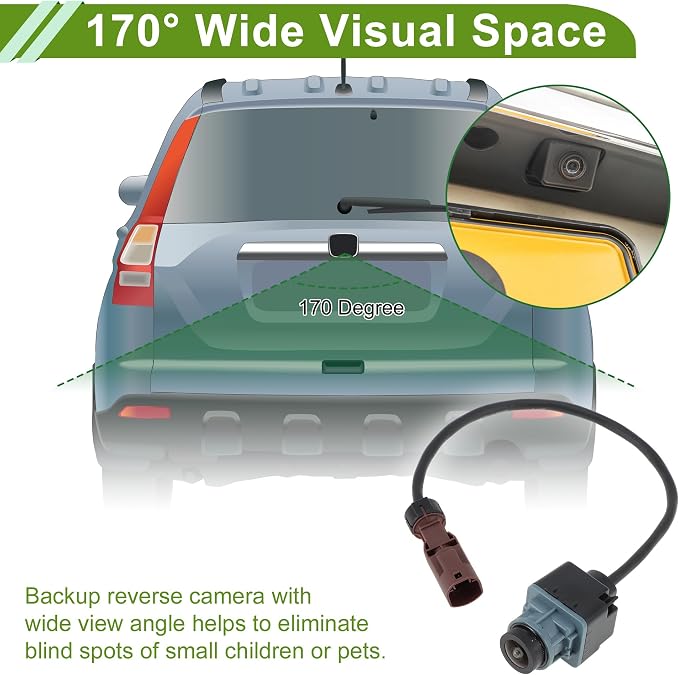 ACROPIX Car Park Assist Camera Rear View Backup Reverse Camera for Mercedes-Benz Ml/gle-Class Ml350 Ml550 Gl450 Gl63 for AMG 12-15 No.A0009054202/A2129052702