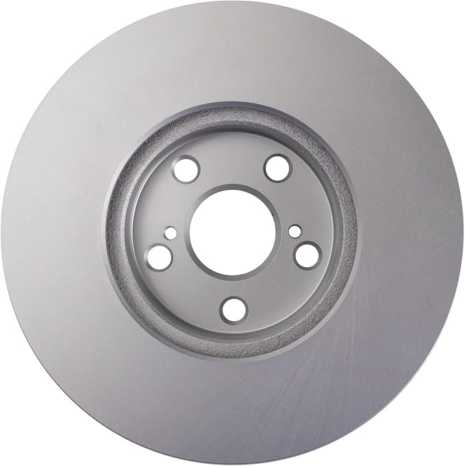 TRQ Front Brake Rotor Set G Coated Vented Compatible with 2009-2010 Pontiac Vibe 2008-2014 Scion xD 2009-2019 Toyota Corolla 2009-2013 Matrix