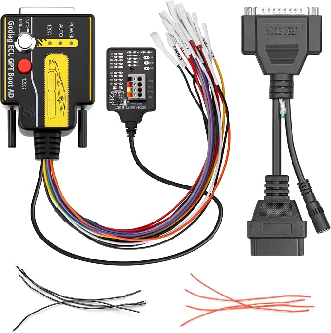 GODIAG ECU GPT Boot AD Adapter, Works with J2534 & PCMFlash for OBD2 ECU Data Management