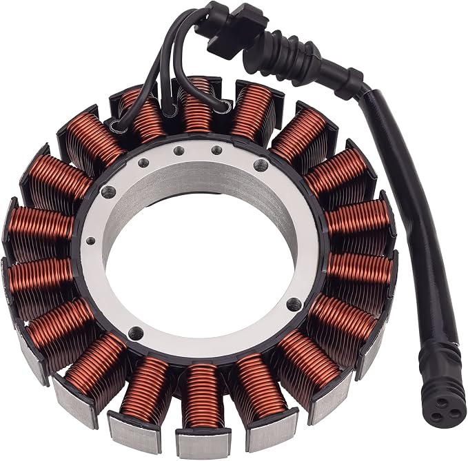 AHL Magneto Stator Coil 30017-08 30017-08A for Harley Dyna Super Glide Custom EFI FXDCI 2008-2011,Custom FXDC 2008-2014,EFI FXDI 2008-2010,FXD 2008-2013,Screamin Eagle Anniversary FXDSE2 2008