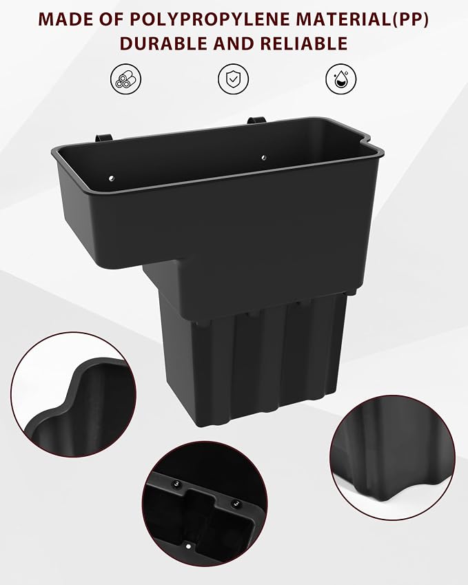 SAUTVS Under Seat Storage Box for Kawasaki Mule 4000 4010 2014-2026 | Water Resistance 14L Under Driver Seat Storage Bin Accessories