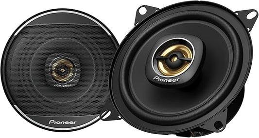 PIONEER A-Series Plus TS-A1081F 4” 2-Way Speakers (Pair) – 230W Max, Balanced Sound + Smooth Treble, Enhanced Bass, Great Stock Replacement