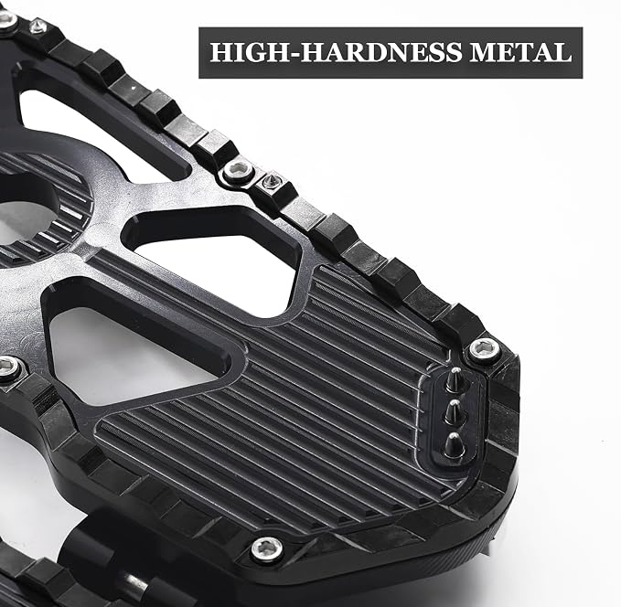 Foot Pedal Floorboard for Harley Touring/Road King/Road Glide/Street Glide/Electra Glide/CVO Tri Glide 1999-2025 & 2009-Later Trike Models (Black)