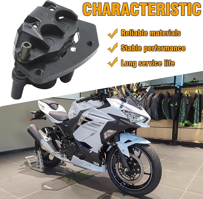 1 Pair 43080-0138 Front Brake Calipers, Replacement for Kawasaki Mule Pro FX FXT FXR DX DXT KAF820 KAF1000 UTV 2015-2024, Replaces 43080-0139
