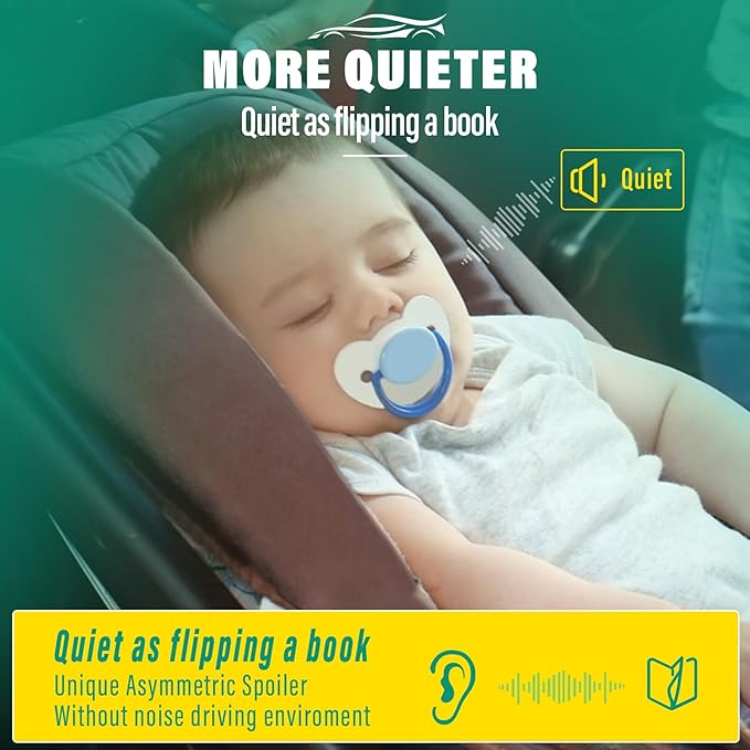 24" 21" 10" Windshield Wiper Blades Replacement for Mitsubishi Outlander Sport 2011-2024 Premium All Weather Front Rear Wipers Set - OEM Quality (Pack of 3)