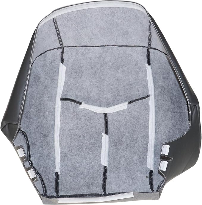 GXARTS Driver Side Bottom Replacement Cloth Seat Cover Dark Gray #69C Compatible with Chevy Silverado 1500 2500 3500 1500HD 2500HD GMC Sierra 2003-2007 Seat Cushion Protector Cloth Cover