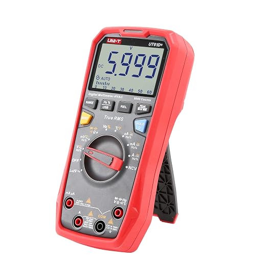 UNI-T UT61D+ Digital Multimeter True RMS AC/DC Voltage Current Resistance Capacitance Tester