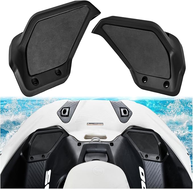Step Wedges for Sea Doo Spark 2024 2025, Foot Wedges Foot Rest Pedal Kit with 45 Degree Slope for Sea-Doo Spark 2024+ Accessories (2PCS, Replace #295101263)