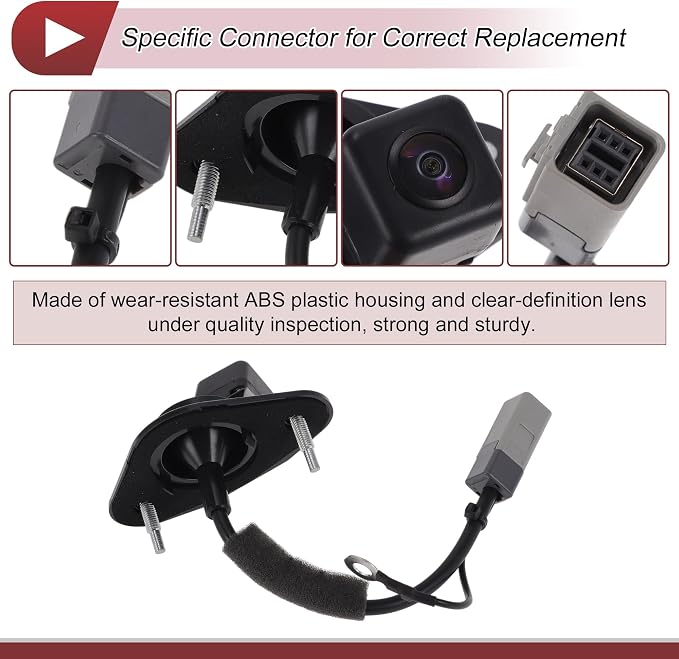 1 Pcs Rear View Camera for Subaru Legacy Outback 2.5L 3.6L 2010 2011 2012 2013 2014 Park Assist Camera Backup Reverse Camera No.86267-AJ10B