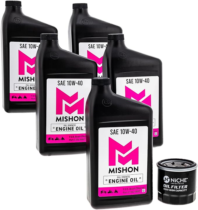 MISHON Engine Oil Change Kit for Suzuki Bandit 1200 Intruder 1500 VX800 Boulevard M90 M109R