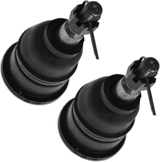TRQ Front Upper Ball Joint Set Compatible with 99-19 Chevrolet GMC 03-09 Hummer