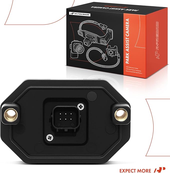 A-Premium Rear View Backup Camera Compatible with Nissan | Parking Camera for Kicks 2018 2019