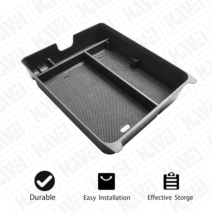 HGWEI Center Console Shifter Organizer Compatible with Honda Pilot 2023 2024 2025 and 2026 Passport Interior Accessories Armrest Storage Box Gear Shift Tray Compartment Divider