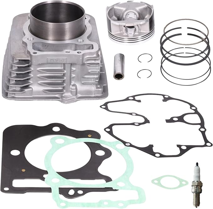 TOP IMSLCHR 397cc 85mm Cylinder Piston Kit with Rings and Gaskets, Compatible with Honda ATV TRX400EX XR400R TRX400X 1996-2014