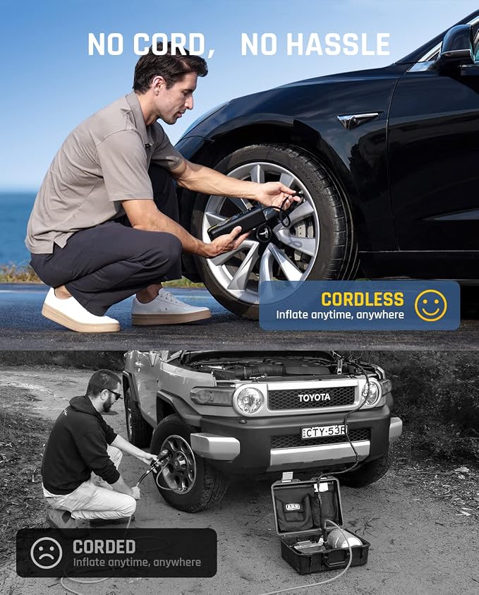 Fanttik X8 APEX Tire Inflator & Tire Inflator Hose Adapter