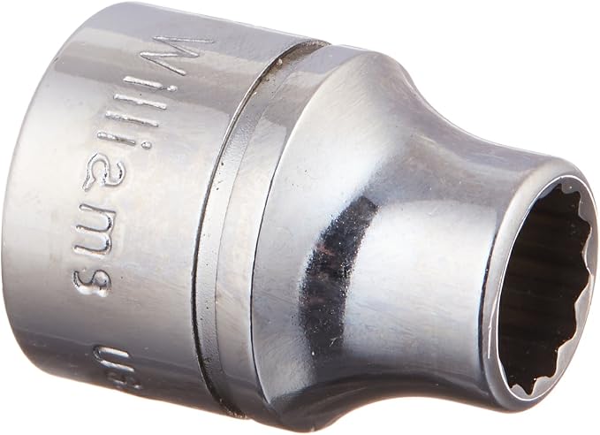 Williams B-1210 3/8 Drive Shallow Socket, 12 Point, 5/16-Inch