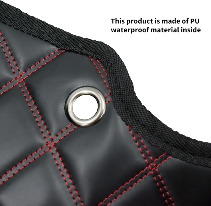 Saddlebag Liners Carpet Insert for 5 inch Stretched Hard Saddlebags Fit for Harley Touring Road King Road Glide Street Glide Electra Glide