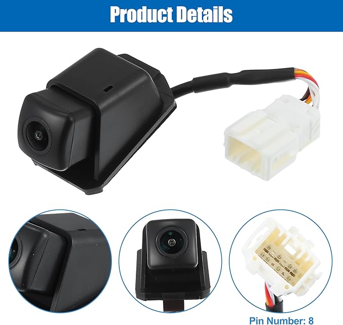 ACROPIX Car Rear View Back Up Camera Wide Angle Park Assist Reverse Camera Fit for Acura RDX 2013-2015 - Pack of 1