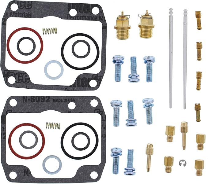 All Balls Racing 26-1956 Carburetor Rebuild Kit Compatible with/Replacement For Arctic Cat EXT 580 1995-1996, ZR 580 1994-1996