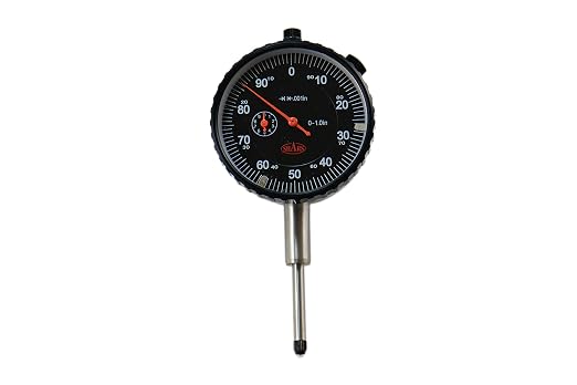 Shars 1" High Precision Dial Indicator, .001" Graduation 303-3111B !