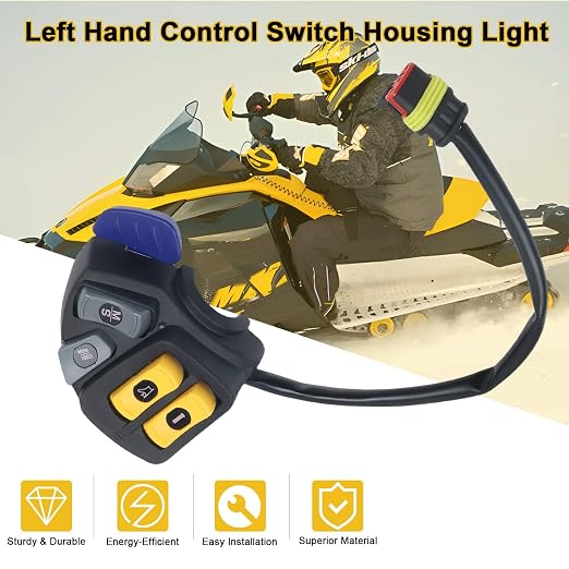 515176504 Left Hand Control Switch Housing Fit for Ski-Doo Expedition GSX GTX MXZ 2008-2010