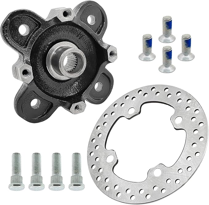 Front Wheel Hub Brake Rotor Studs Screws for Ranger 900 1000 HST 570-Full-Size Brutus